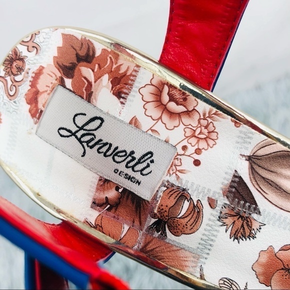 Lanverli Design Leather Open Toe Heels - Picture 9 of 9